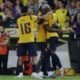 El gol de Enner Valencia ante Argentina en la Eliminatorias al Mundial 2026. Foto: API