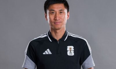 Ning Ma es el árbitro designado para el partido de Ecuador vs. Curazao. Foto: FIFA