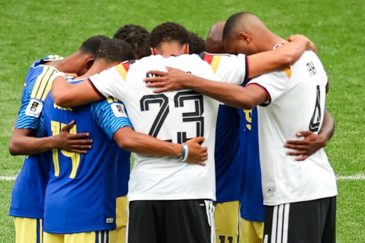 Curazao y Alemania en su primer duelo del Mundial 2026. Foto: Curazao