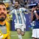 Hernán Galíndez, Lionel Messi y Kylian Mbappé en el Mundial. Foto: La Tri, Selección de Argentina y Selección de Francia