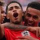 Jude Bellingham anotó su primer gol en el Mundial. Foto: Selección de Inglaterra