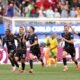 Jugadores canadienses celebrando el gol de la clasificación. Foto: Selección de Canadá