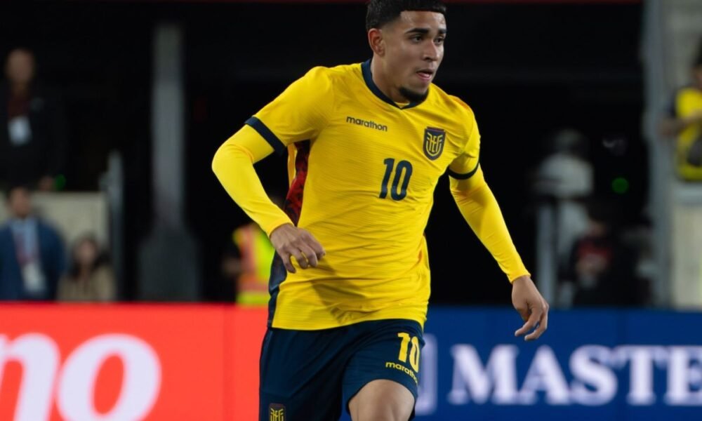 Kendry Páez mantendrá el dorsal 10 en el Mundial 2026. Foto: La Tri
