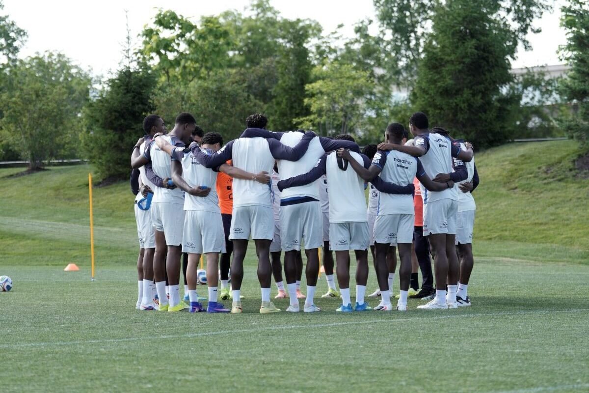 La Selección de Ecuador entrena en Columbus, Ohio previo al Mundial 2026. Foto: FEF