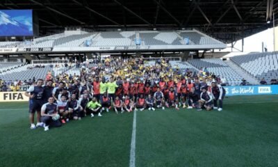 La Selección de Ecuador entrenó a puertas abiertas este 2 de junio. Foto: La Tri