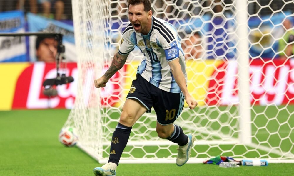 Lionel Messi es el máximo goleador del torneo con 5 goles en su cuenta. Foto: Selección de Argentina