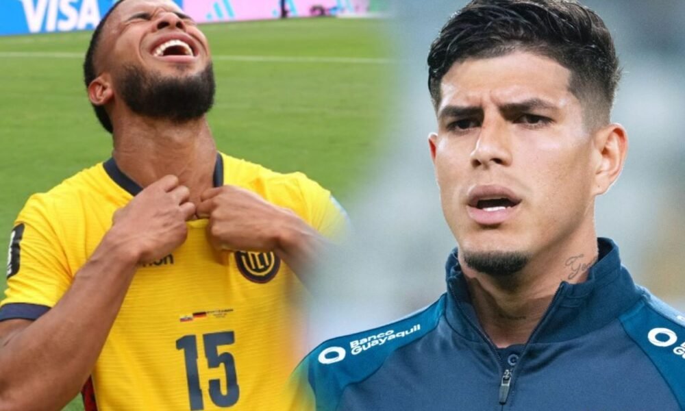 Pedro Vite y Piero Hincapié en la Selección de Ecuador. Foto: La Tri