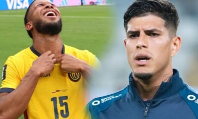 Pedro Vite y Piero Hincapié en la Selección de Ecuador. Foto: La Tri