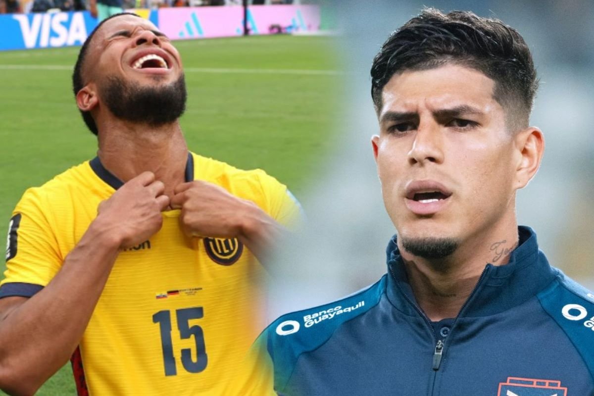 Pedro Vite y Piero Hincapié en la Selección de Ecuador. Foto: La Tri