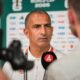 Sabri Lamouchi en la rueda de prensa previo al partido contra Suecia. Foto: Selección de Túnez
