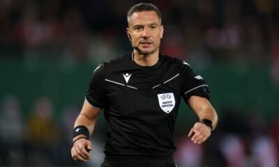 Slavko Vincic fue el árbitro que pitó la Eurocopa en 2024. Foto: Selección de España