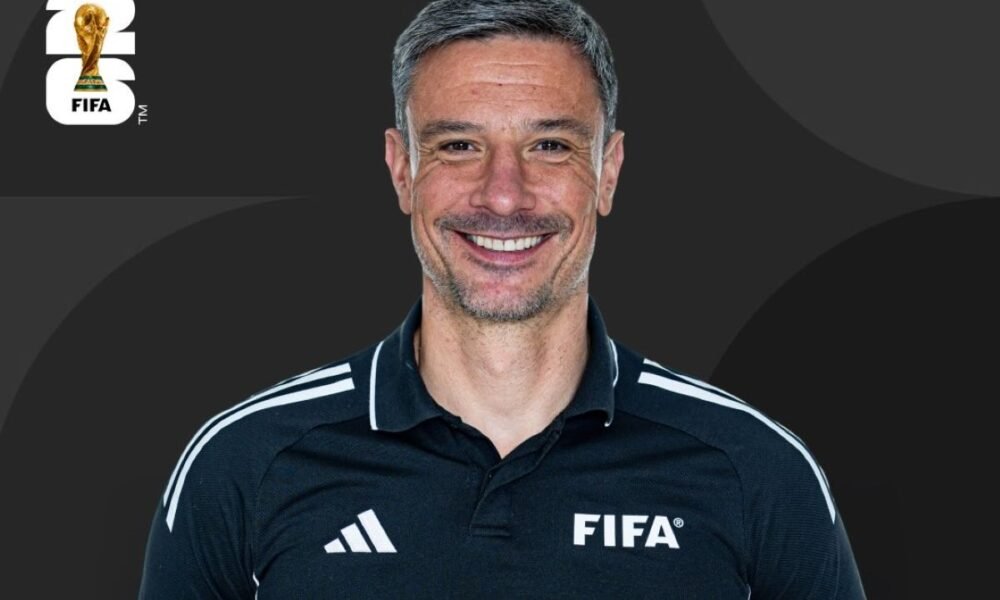 Slavko Vincic será el árbitro para el partido de Ecuador frente a México. Foto: FIFA