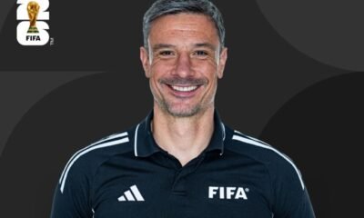 Slavko Vincic será el árbitro para el partido de Ecuador frente a México. Foto: FIFA