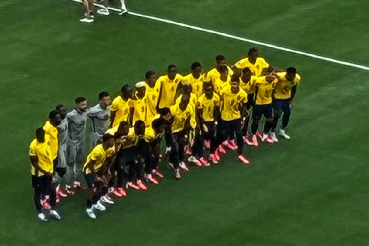 La Selección de Ecuador posó en el MetLife.