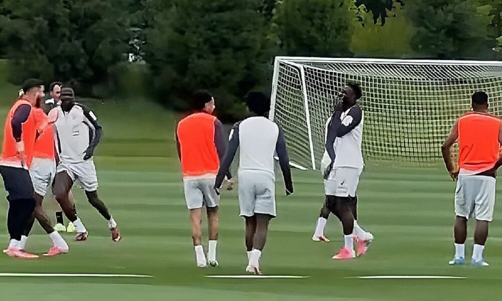 La Selección de Ecuador entrenó este 22 de junio en Columbus. Foto: Captura de pantalla