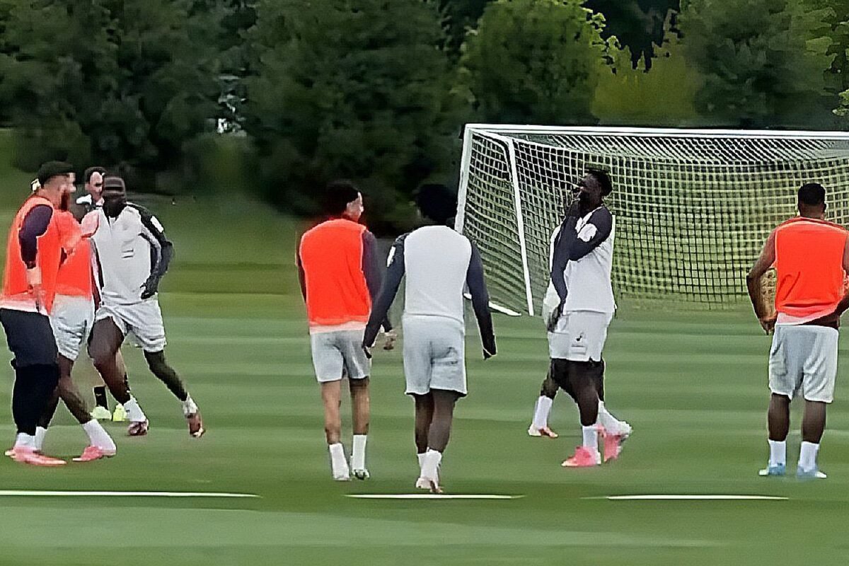 La Selección de Ecuador entrenó este 22 de junio en Columbus. Foto: Captura de pantalla