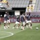 Los jugadores de la Selección de Ecuador en Columbus.