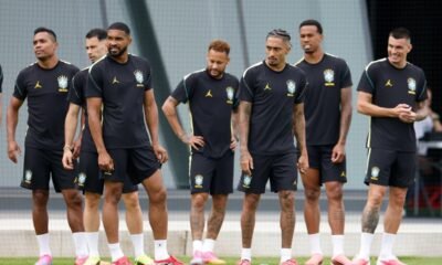 Brasil realizando su concentración mundialista pensando en Haití. Foto: Brasil