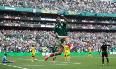 México gana por 2-0 ante Sudáfrica en el partido que apertura el Mundial 2026. Foto: FIFA