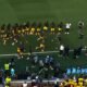 Los jugadores de Ecuador en el estadio de Kansas.