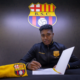 Jean Carlos Montaño uniéndose a la lista de socios en Barcelona SC. Foto: BSC