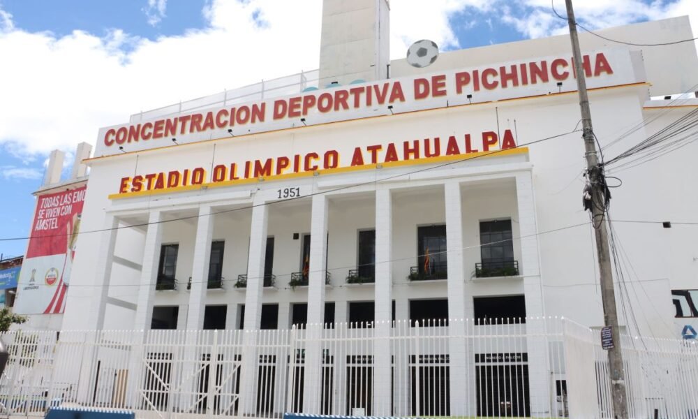 El Estadio Olímpico Atahualpa en agosto de 2025. Foto: API