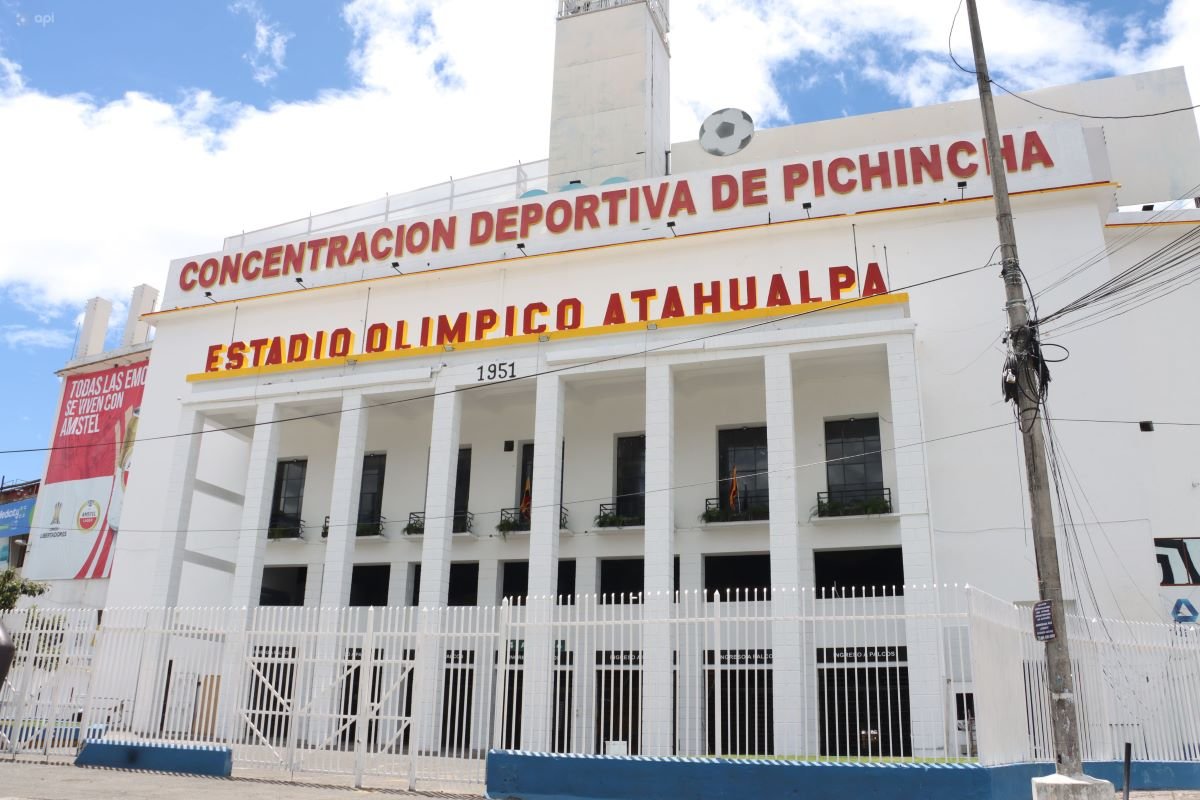 El Estadio Olímpico Atahualpa en agosto de 2025. Foto: API