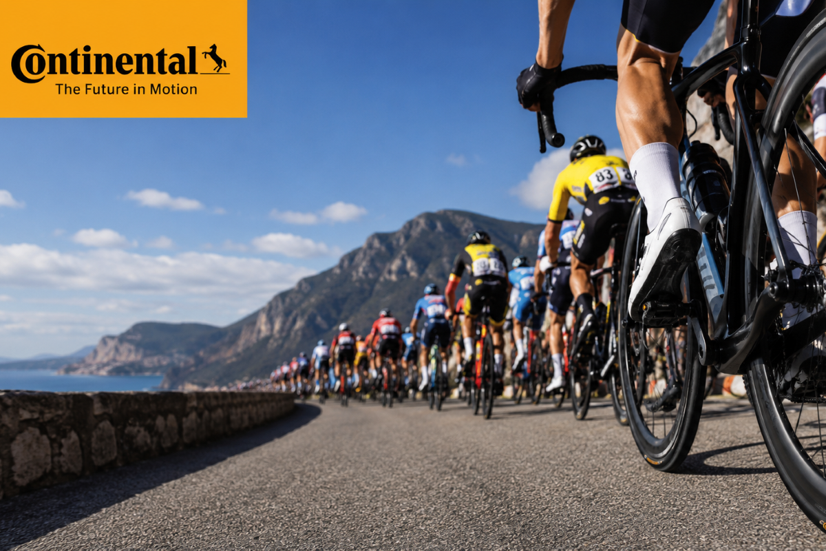 Continental equipará a seis equipos en el Tour de Francia 2026. Foto: Continental