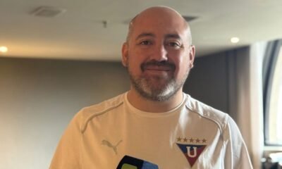 Eduardo Álvarez en diálogo con La Red Ecuador. Foto La Red