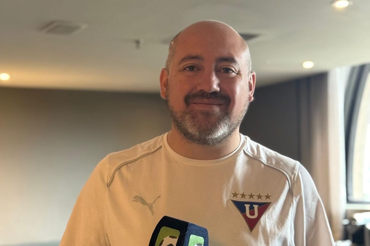 Eduardo Álvarez en diálogo con La Red Ecuador. Foto La Red