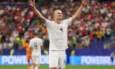 Erling Haaland en la victoria ante Costa de Marfil. Foto: FIFA