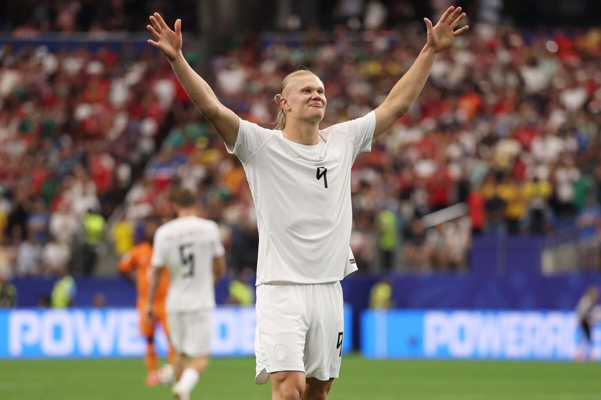 Erling Haaland en la victoria ante Costa de Marfil. Foto: FIFA