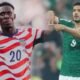 Folarin Balogun y Raúl Jiménez en sus partidos de octavos de final. Foto Selección de México y Estados Unidos