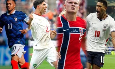 Francia, Marruecos, Noruega e Inglaterra son las protagonistas de los cuartos de final. Foto: FIFA