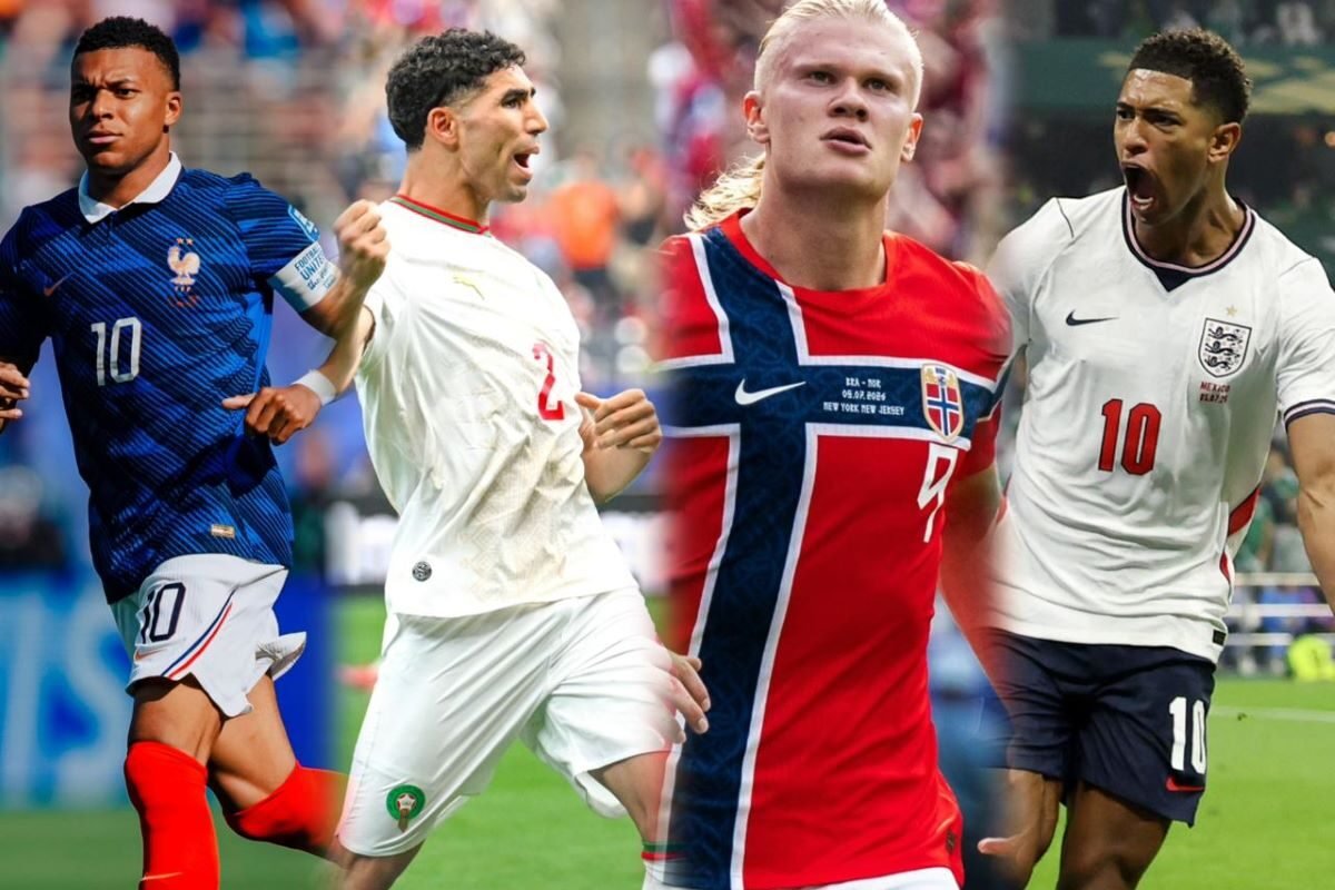Francia, Marruecos, Noruega e Inglaterra son las protagonistas de los cuartos de final. Foto: FIFA