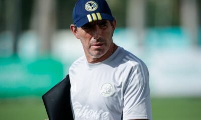 Guillermo Almada en España con el Club América. Foto Club América