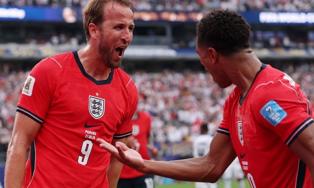 Harry Kane y Jude Bellingham en el Mundial. Foto: Selección de Inglaterra
