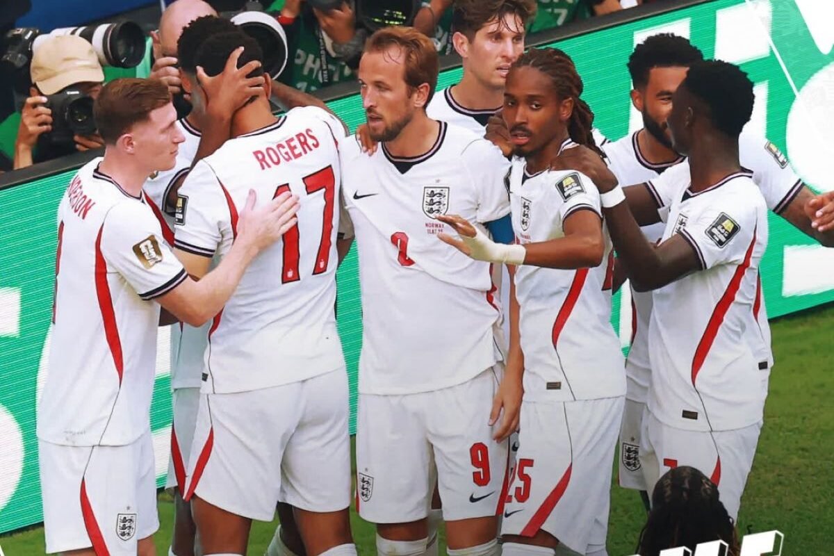 Inglaterra venció 2-1 a Noruega y clasificó a las semis del Mundial 2026. Foto Selección de Inglaterra