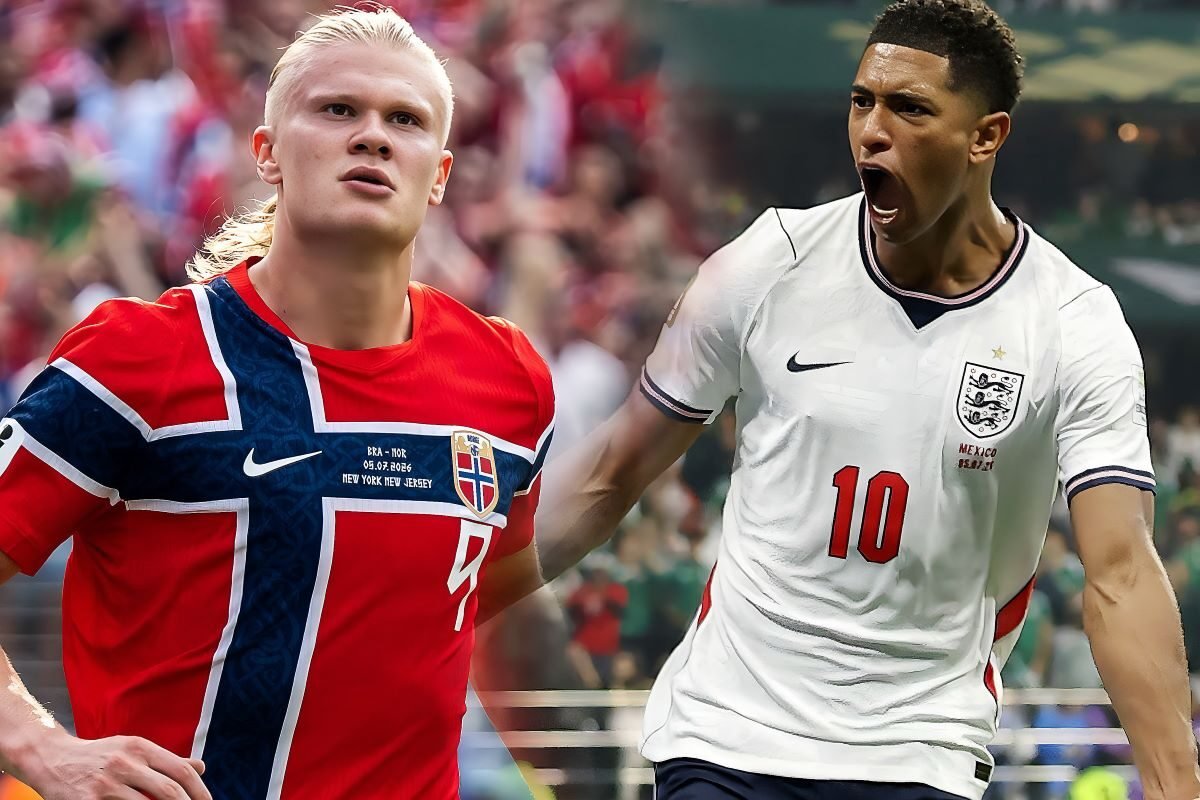 Inglaterra y Noruega llegan en un gran momento a cuartos. Foto Selección de Noruega y Selección de Inglaterra