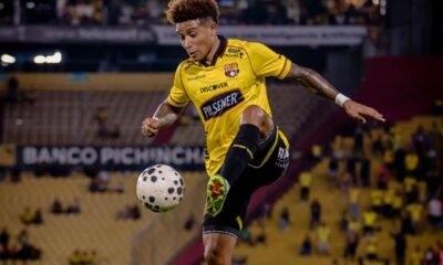 Jonnathan Mina llegó a Barcelona SC en enero de 2026. Foto: Barcelona Sporting Club