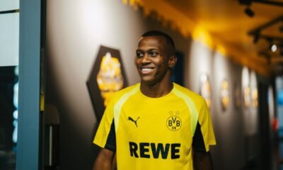 Justin Lerma en su diagnóstico médico con el Borussia Dortmund. Foto Borussia Dortmund