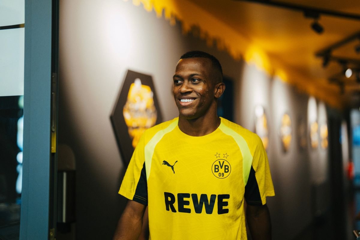 Justin Lerma en su diagnóstico médico con el Borussia Dortmund. Foto Borussia Dortmund