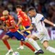 Lamile Yamal y Kylian Mbappé en un partido de la Liga de Naciones de Europa. Foto: FIFA