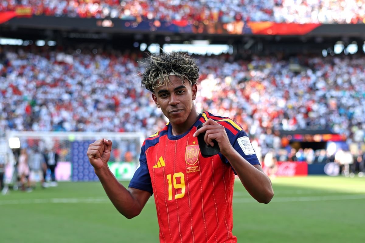 Lamine Yamal en la final del Mundial ante Argentina. Foto FIFA