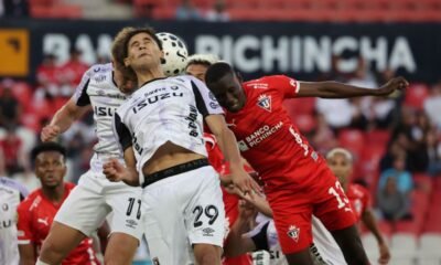 Liga de Quito en la derrota ante Leones del Norte en la fecha 20. Foto API