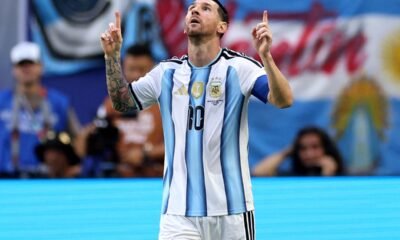 Lionel Messi en su partido ante Egipto. Foto Selección de Argentina