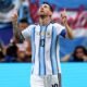 Lionel Messi en su partido ante Egipto. Foto Selección de Argentina