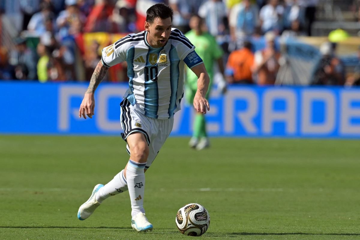 Lionel Messi en su partido ante España por la final del Mundial 2026. Foto Conmebol