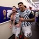 Lionel Messi y Cuti Romero previo a su partido con Inglaterra. Foto Selección de Argentina