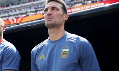 Lionel Scaloni en su partido ante España por la final del Mundial. Foto Selección de Argentina